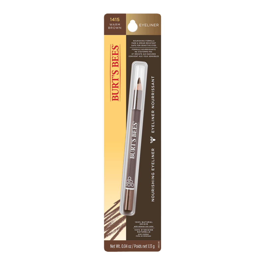 Burt's Bees Nourishing Eyeliner, Warm Brown, 0.04 oz - OTC Shoppe Express