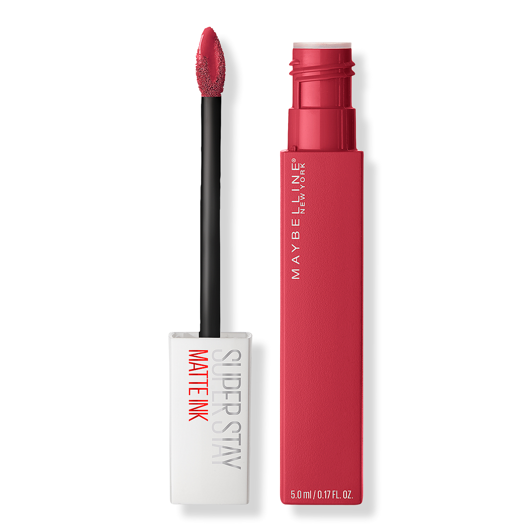 Maybelline SuperStay Matte Ink Liquid Lipstick, Ruler, 0.17 oz