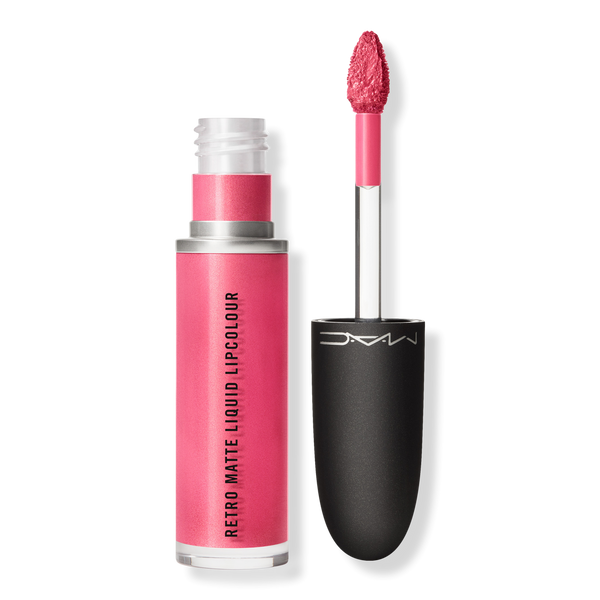 MAC Retro Matte Liquid Lipcolour Metallics, Metallic Rose, 0.17 oz
