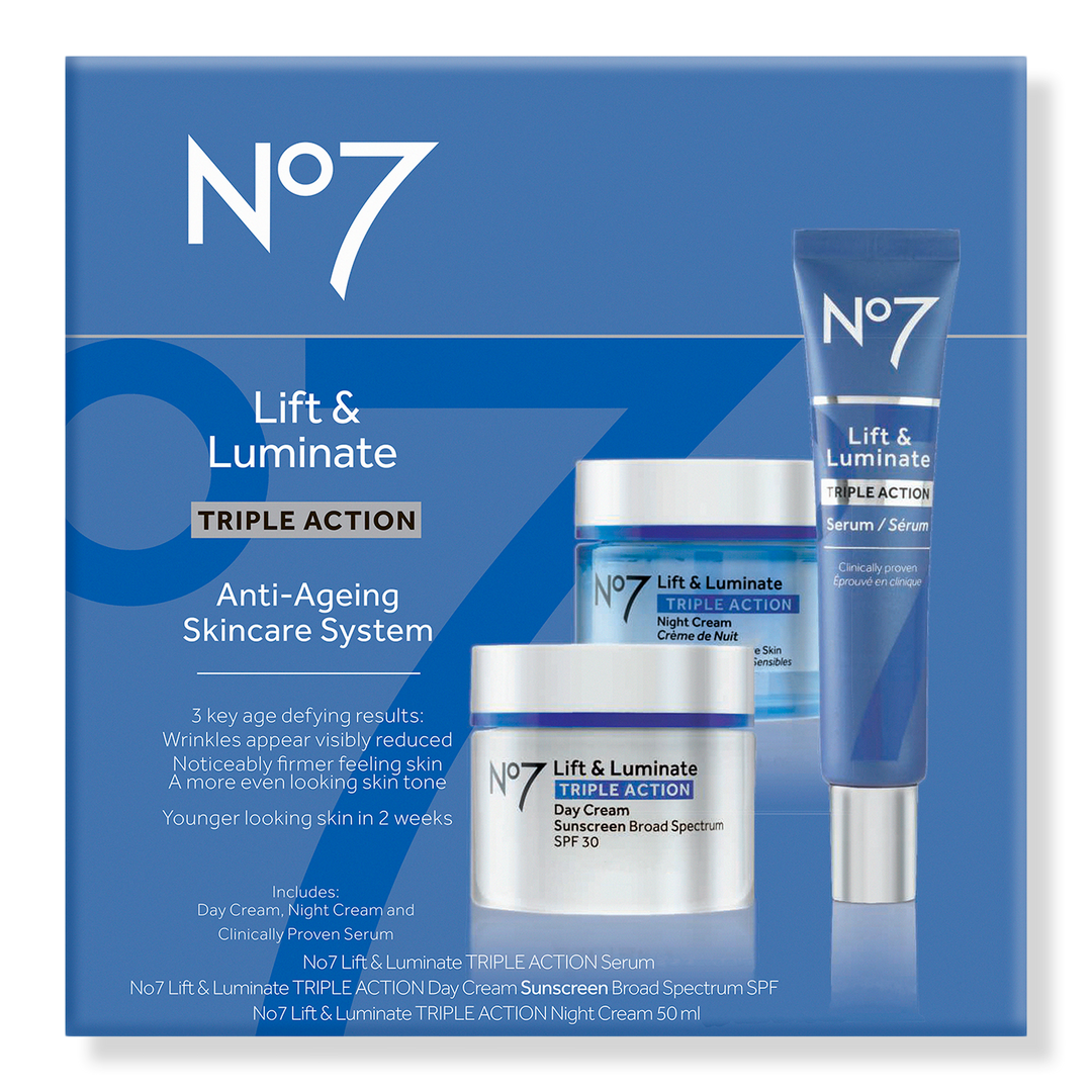 No7 Lift & Luminate Triple Action Anti-Ageing Skincare System