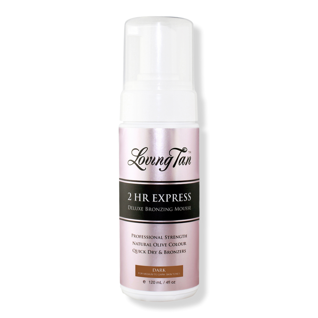 Loving Tan 2 HR Express Self Tanning Mousse Dark, 4 oz