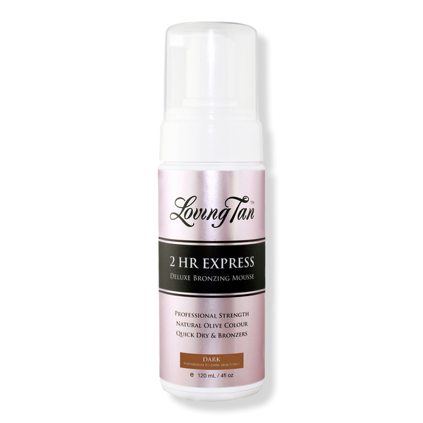 Loving Tan 2 HR Express Self Tanning Mousse Dark, 4 oz