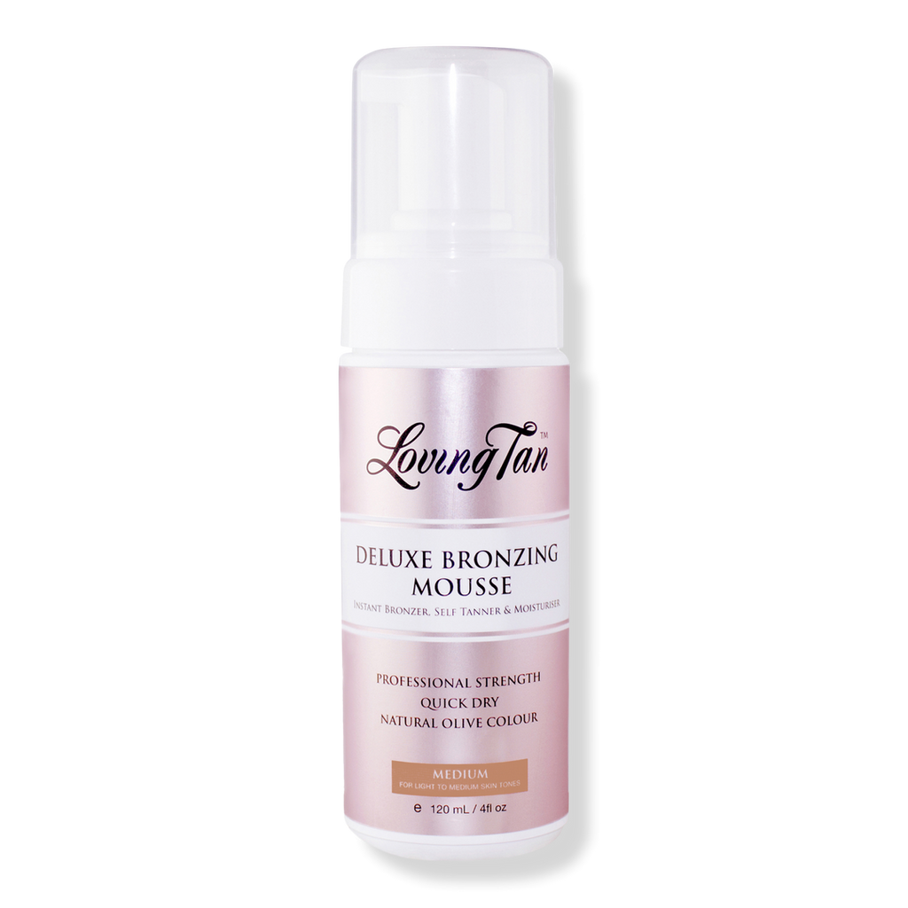 Loving Tan Deluxe Bronzing Mousse, Medium, 4 oz