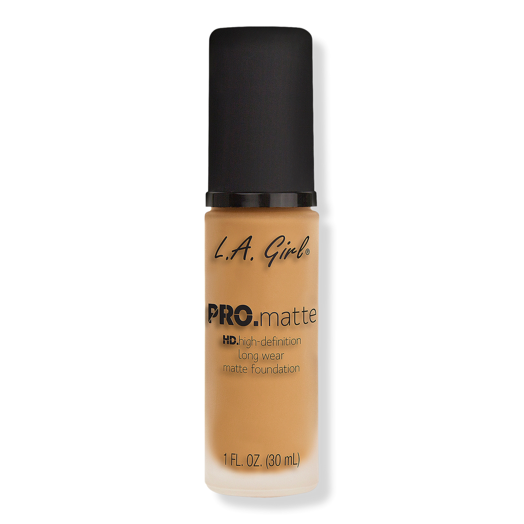 L.A. Girl Pro.Matte Foundation, Light Tan, 1 oz