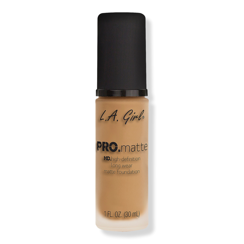 L.A. Girl Pro.Matte Foundation, Medium Beige, 1 oz