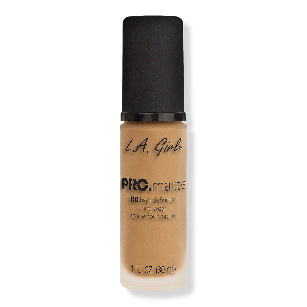 L.A. Girl Pro.Matte Foundation, Medium Beige, 1 oz