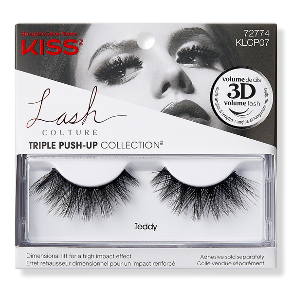 Kiss Lash Couture, Triple Push-Up Collection, Teddy