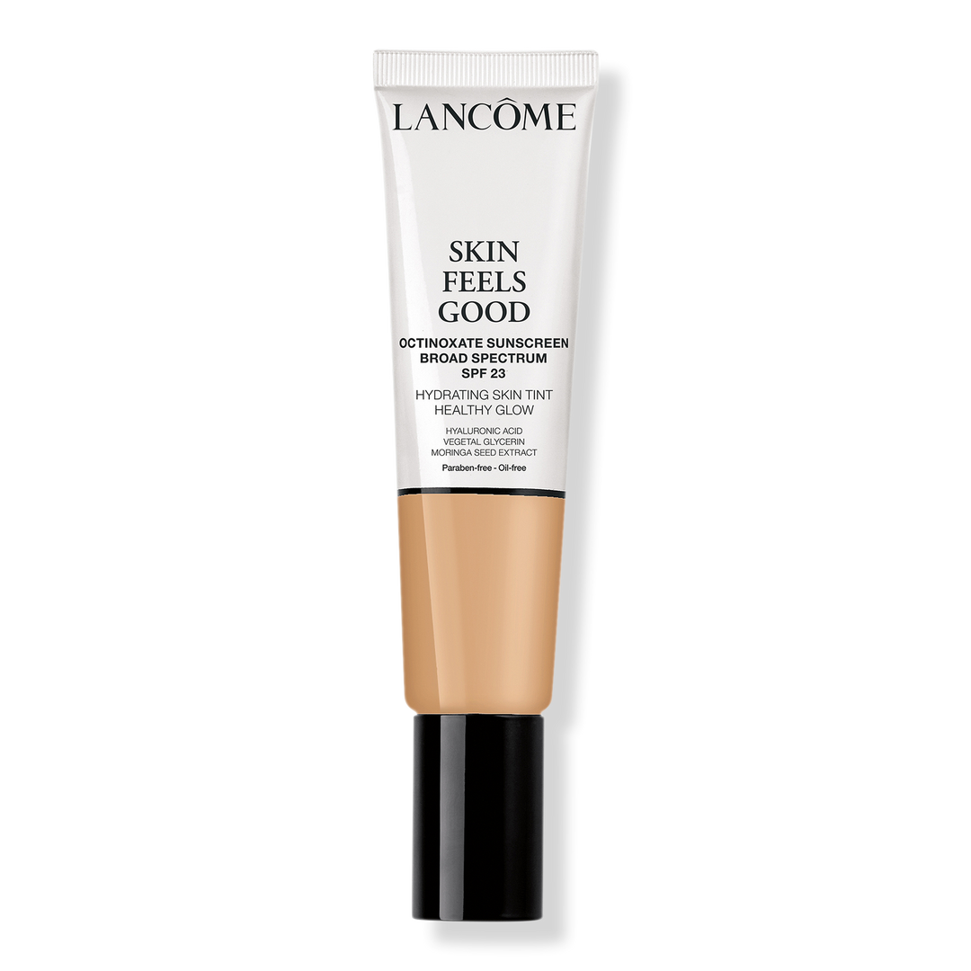 Lancôme Skin Feels Good Hydrating Tinted Moisturizer with, SPF 23, 035W Fresh Almond, 1.08 oz