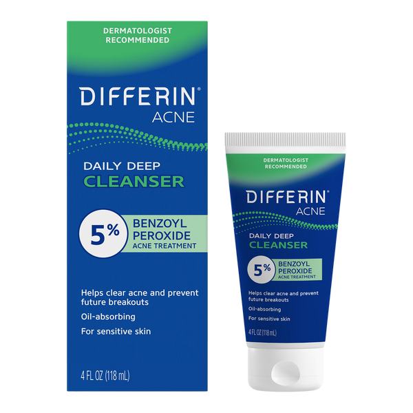 5% Benzoyl Peroxide Daily Deep Cleanser