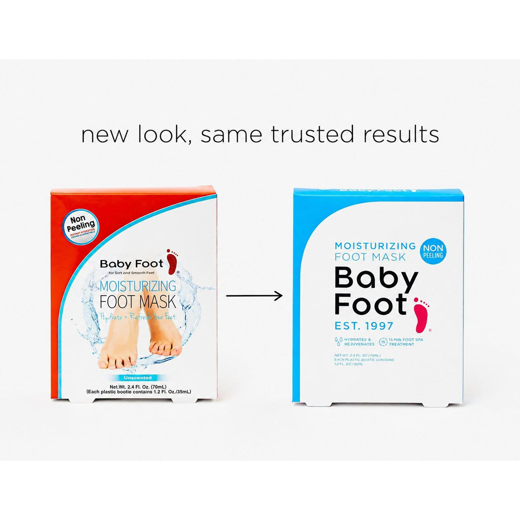 Unscented Moisturizing Foot Mask Booties