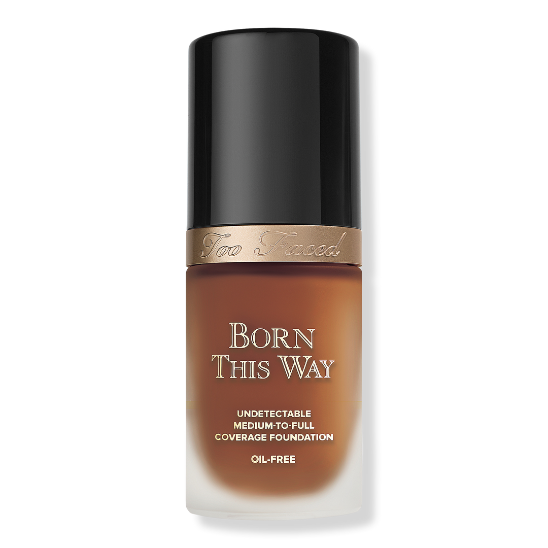 Too Faced Born This Way Undetectable Medium-to-Full Coverage Foundation, Spiced Rum, 1 oz