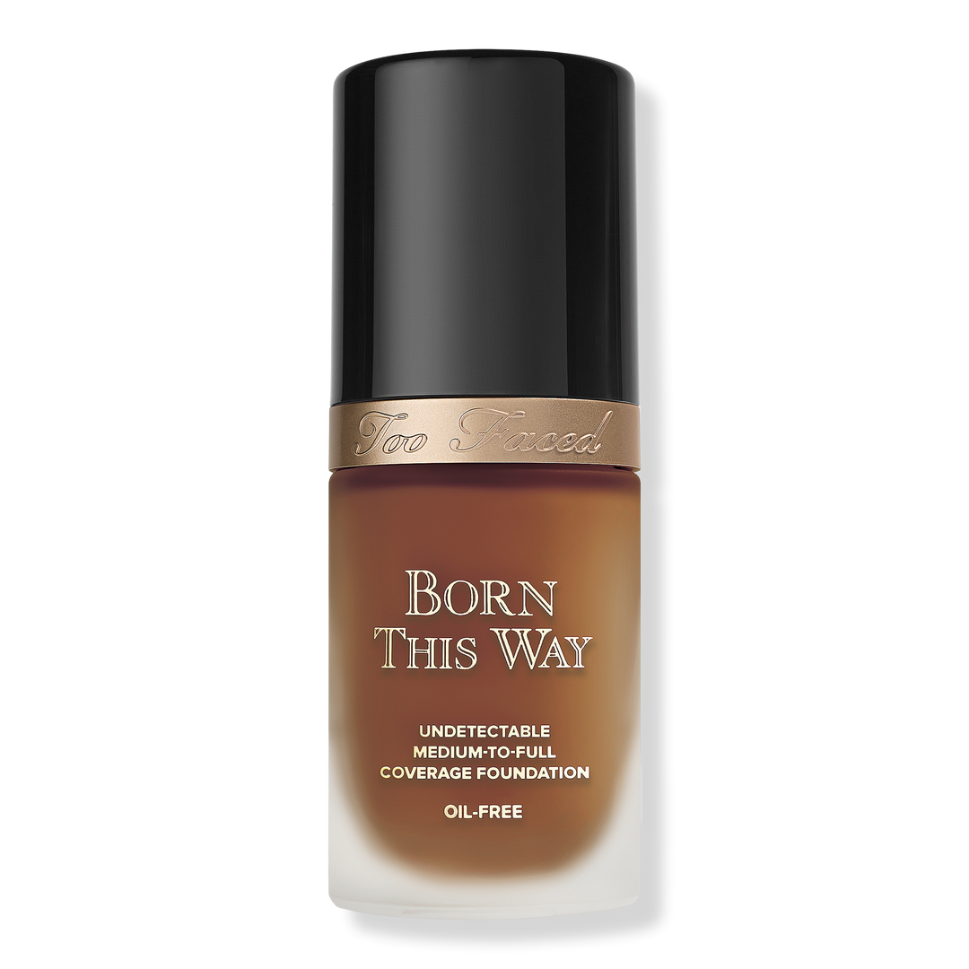 Too Faced Born This Way Undetectable Medium-to-Full Coverage Foundation, Tiramisu, 1 oz