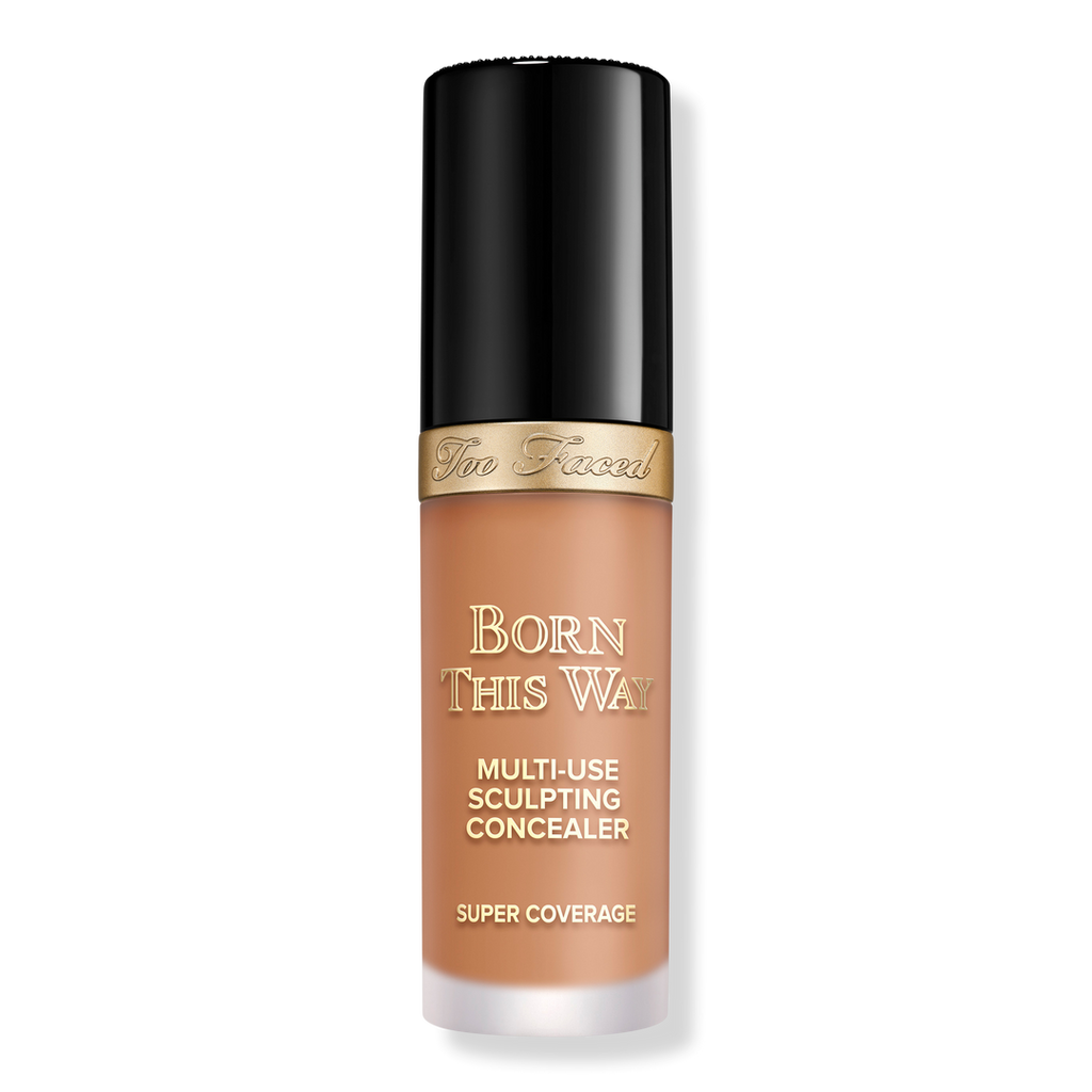 Too Faced Born This Way Super Coverage Multi-Use Sculpting Concealer, Warm Sand, 0.5 oz