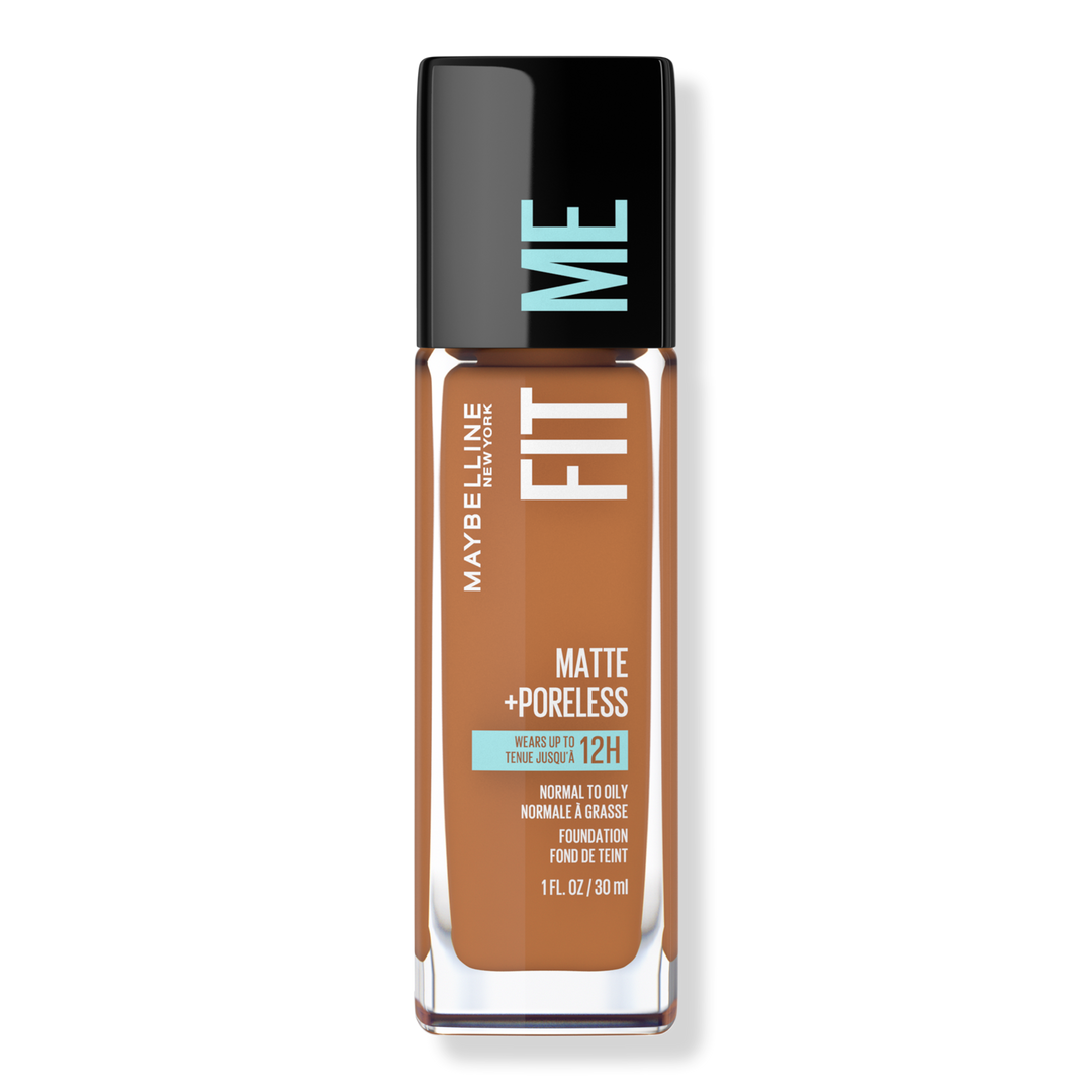 Maybelline Fit Me Matte + Poreless Liquid Foundation, Warm Coconut 356, 1 oz