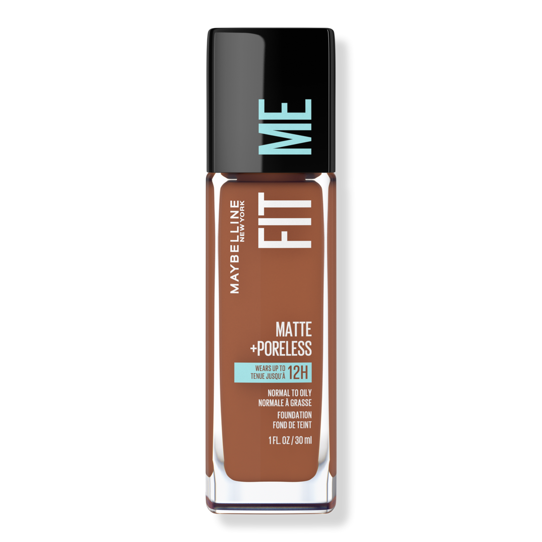 Maybelline Fit Me Matte + Poreless Liquid Foundation, Nutmeg 365, 1 oz