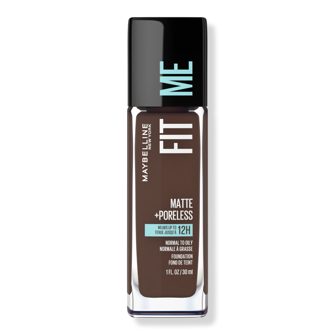 Maybelline Fit Me Matte + Poreless Liquid Foundation, Espresso 380, 1 oz