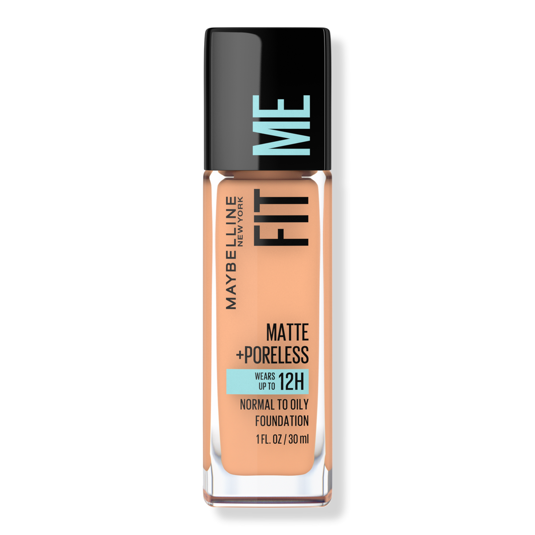 Maybelline Fit Me Matte + Poreless Liquid Foundation, Classic Beige 245, 1 oz