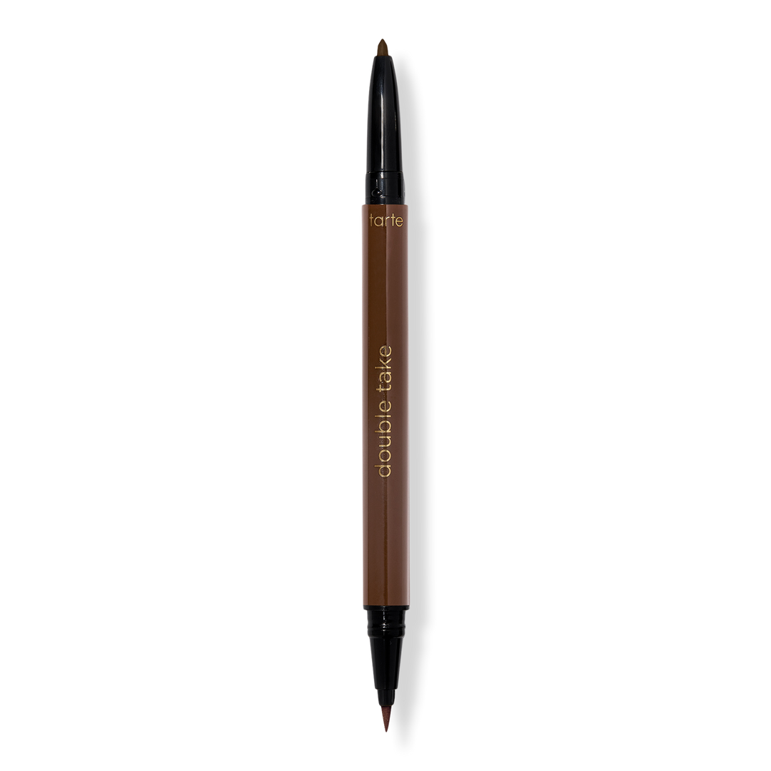 Tarte Double Take Liquid & Gel Vegan Eyeliner, Brown, 0.17 oz