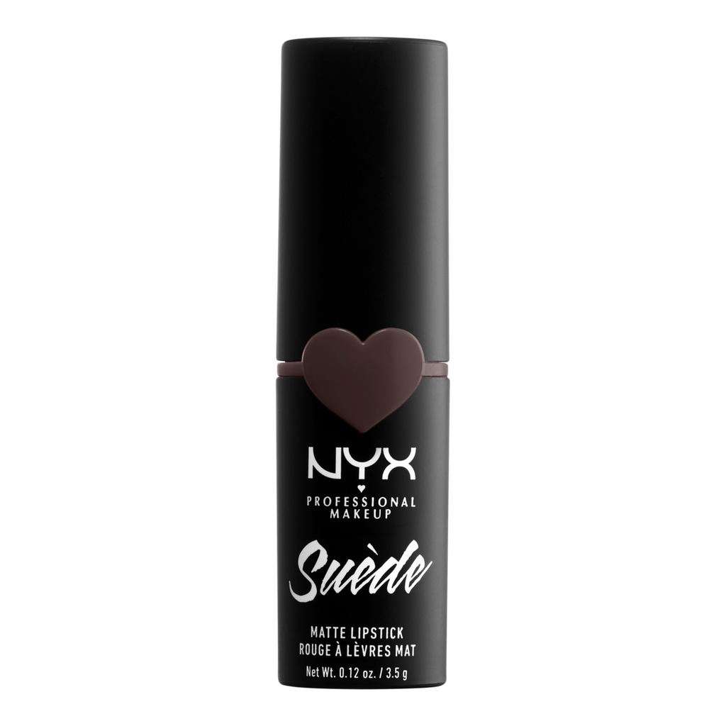NYX Professional Makeup Suede Matte Lipstick Lightweight Vegan Lipstick, Moonwalk, 0.12 oz