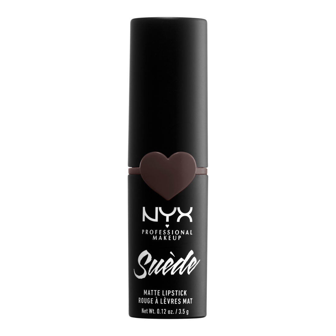 NYX Professional Makeup Suede Matte Lipstick Lightweight Vegan Lipstick, Moonwalk, 0.12 oz