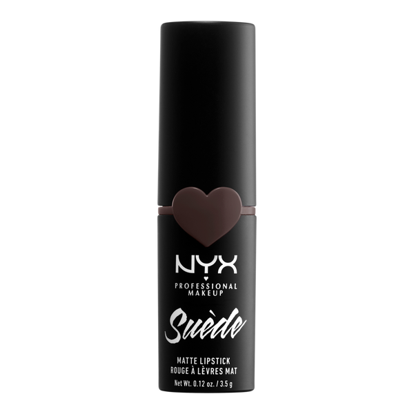 NYX Professional Makeup Suede Matte Lipstick Lightweight Vegan Lipstick, Moonwalk, 0.12 oz