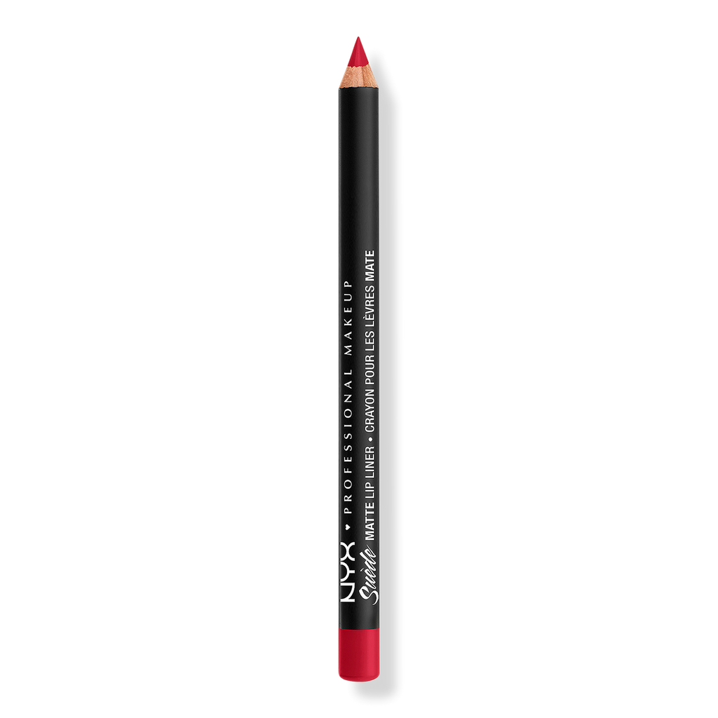 NYX Professional Makeup Suede Matte Velvet Vegan Lip Liner, Spicy, 0.03 oz
