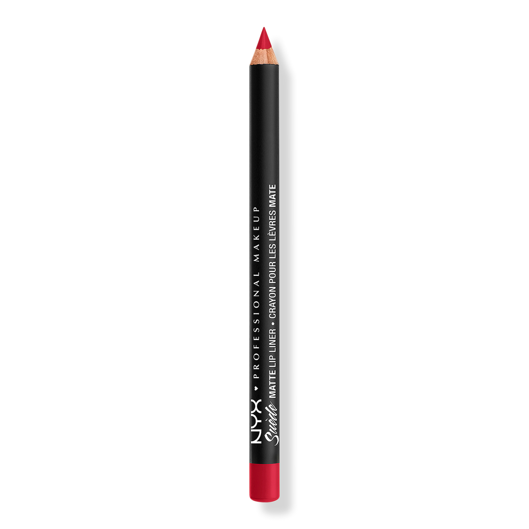 NYX Professional Makeup Suede Matte Velvet Vegan Lip Liner, Spicy, 0.03 oz