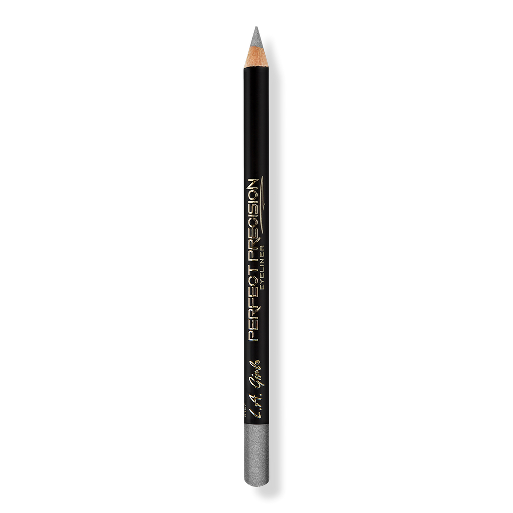 L.A. Girl Perfect Precision Eyeliner, Metallic Silver, 0.05 oz