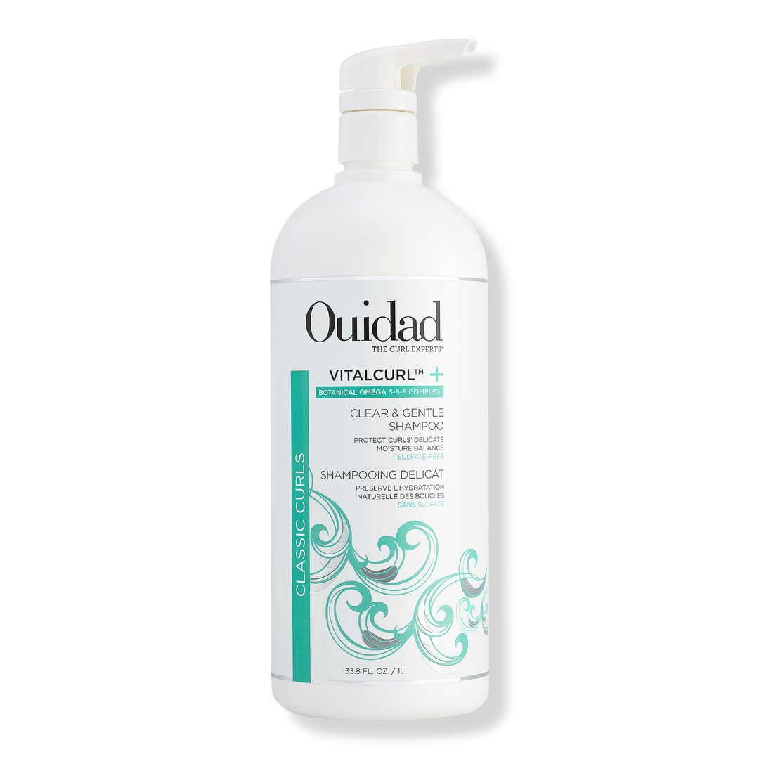 Ouidad VitalCurl+ Clear and Gentle Shampoo, 33 oz