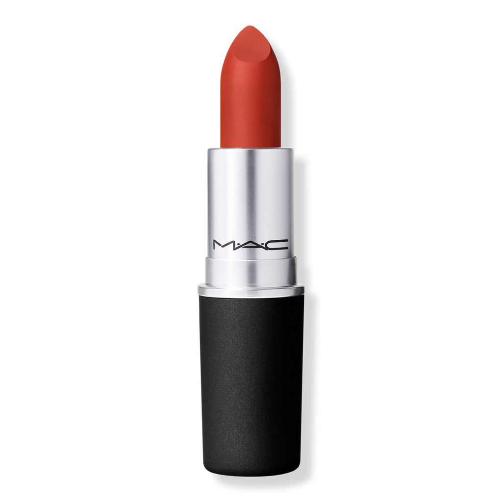 MAC Powder Kiss Lipstick, Devoted to Chili, 0.1 oz