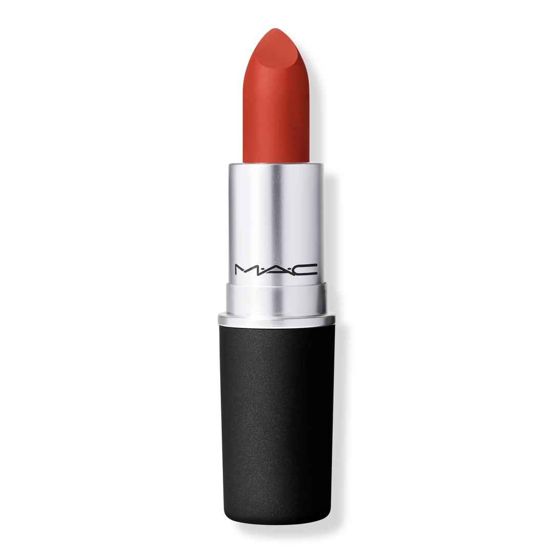 MAC Powder Kiss Lipstick, Devoted to Chili, 0.1 oz