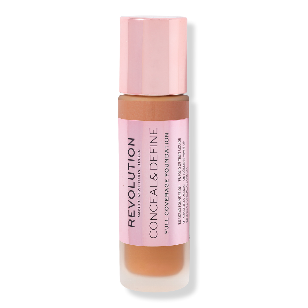 Makeup Revolution Conceal & Define Full Coverage Foundation, F13.5, 0.8 oz