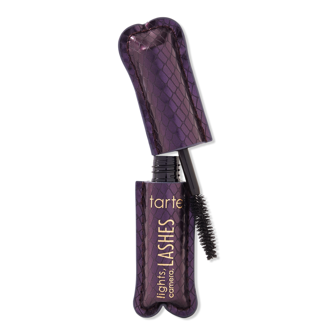 Tarte Travel Size Lights, Camera, Lashes 4-in-1 Mascara, Black, 0.16 oz