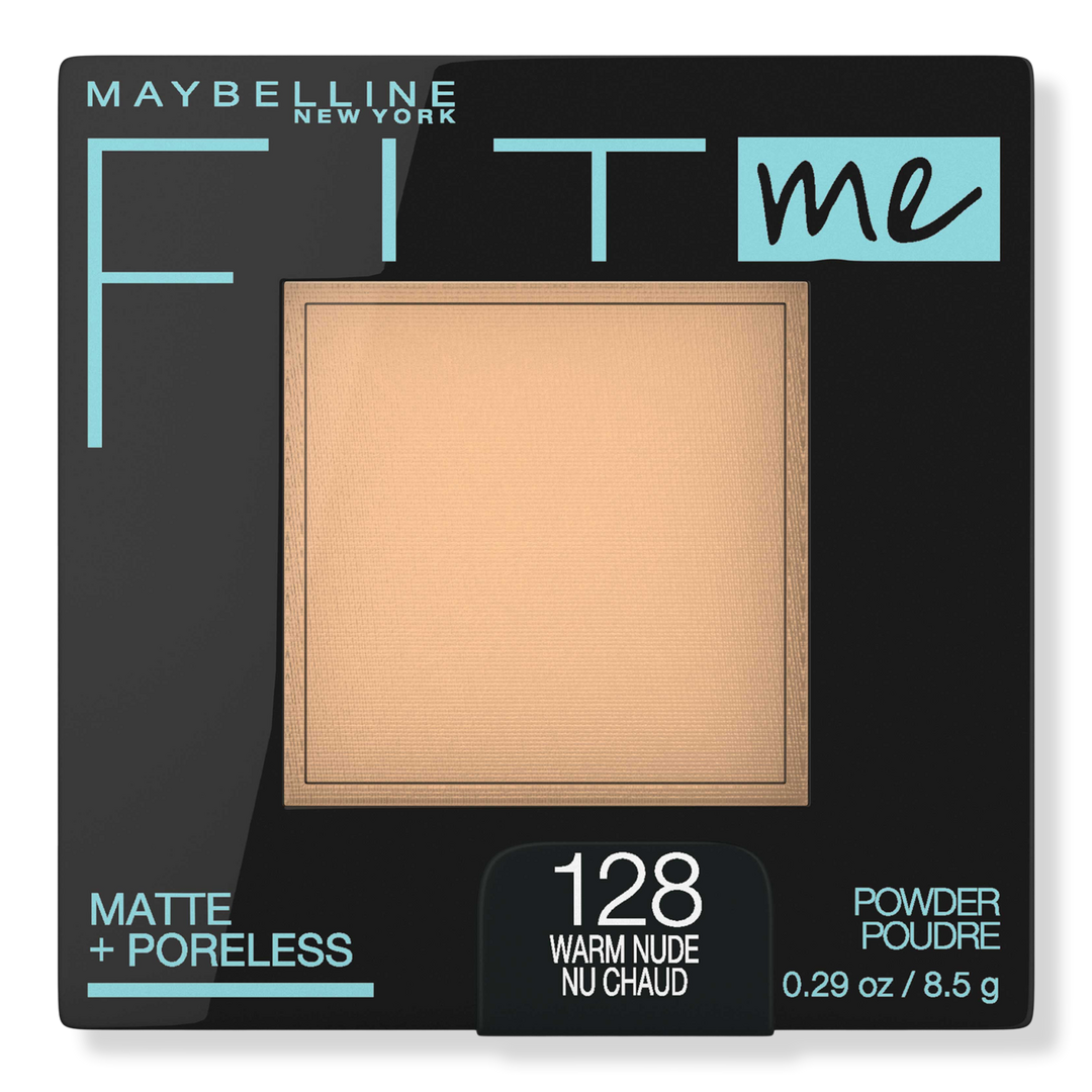 Maybelline Fit Me Matte + Poreless Powder, Warm Nude, 0.29 oz