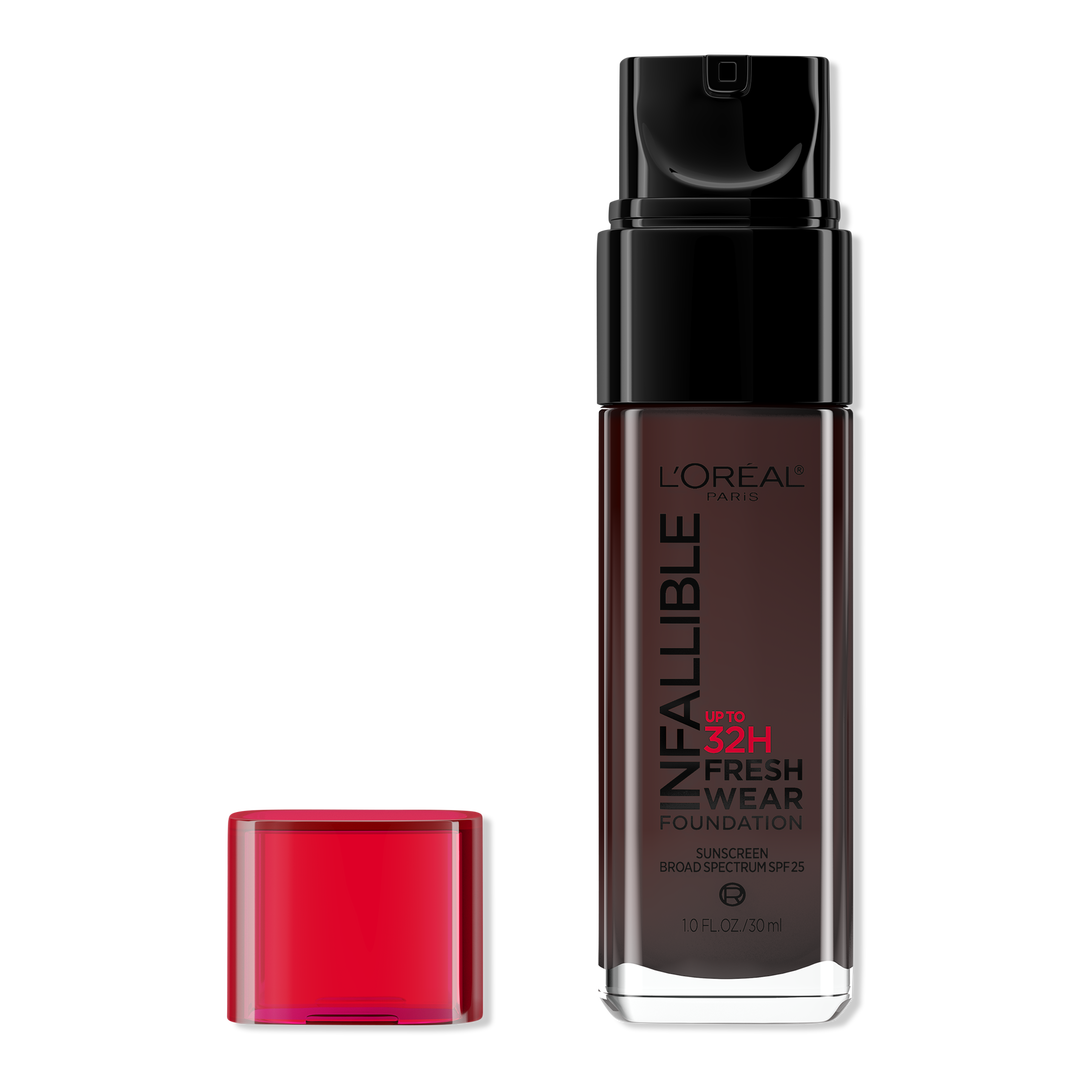 L'Oréal Infallible Fresh Wear 24HR Foundation, 545 Ebony, 1 oz