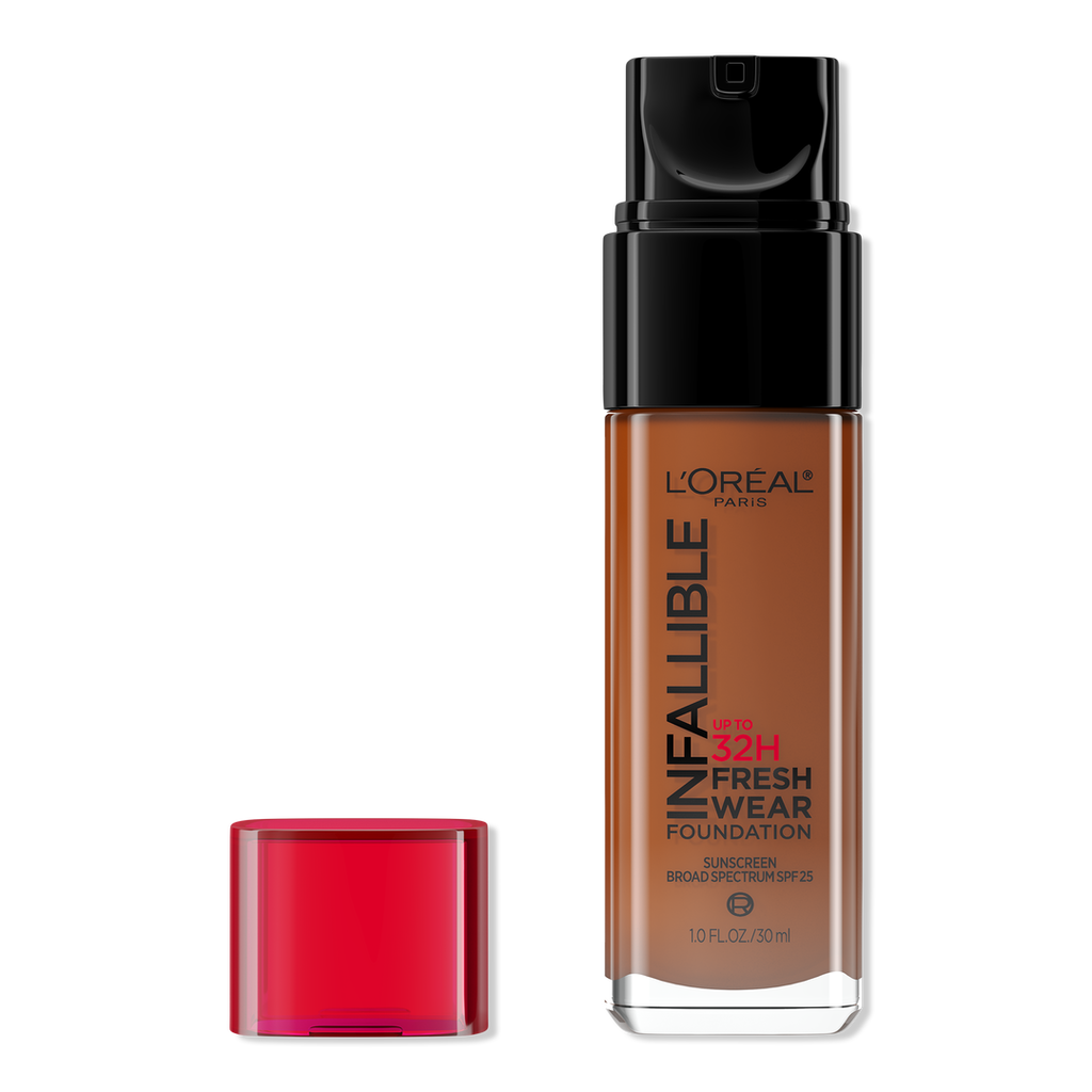 L'Oréal Infallible Fresh Wear 24HR Foundation, 520 Sienna, 1 oz