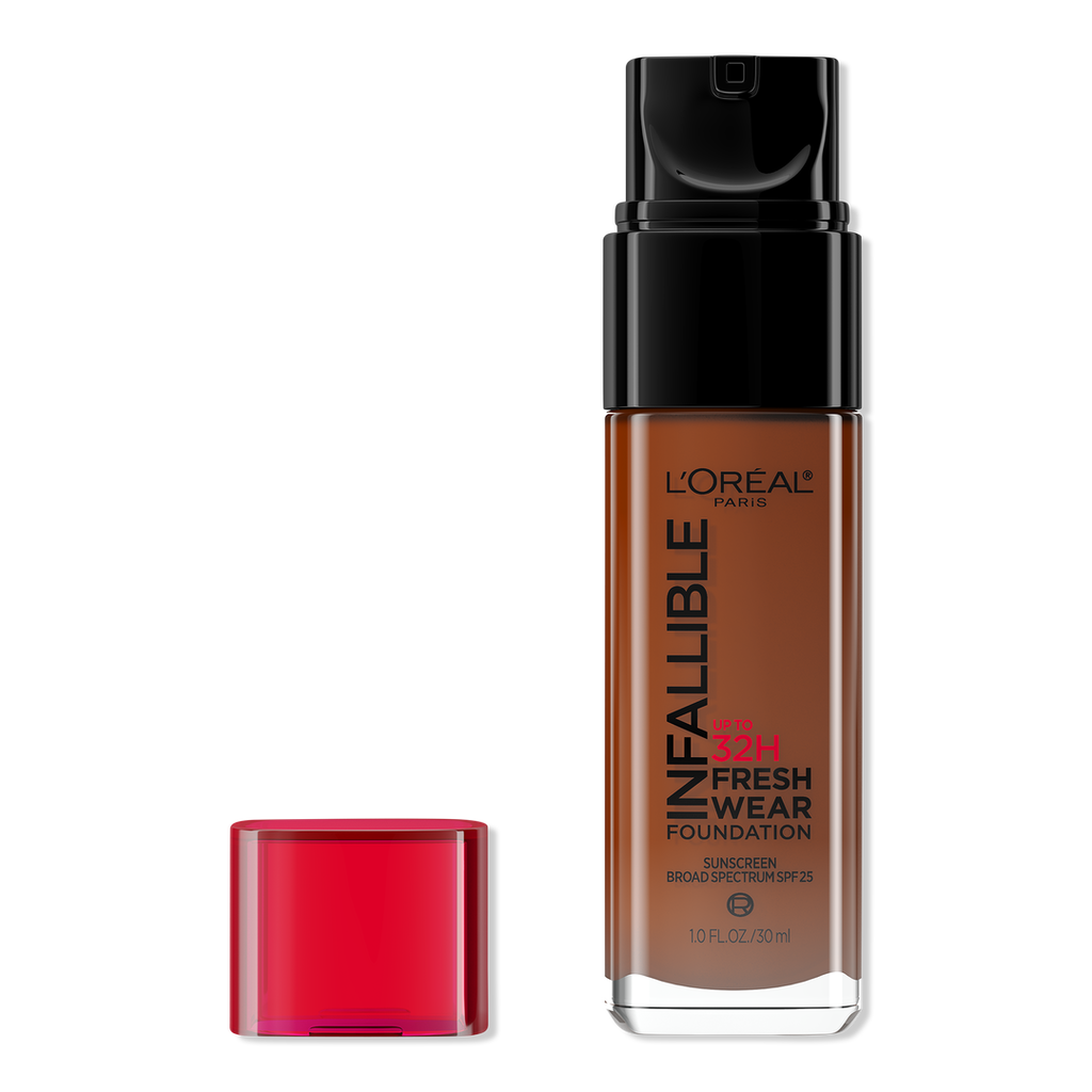 L'Oréal Infallible Fresh Wear 24HR Foundation, 530 Deep Amber, 1 oz