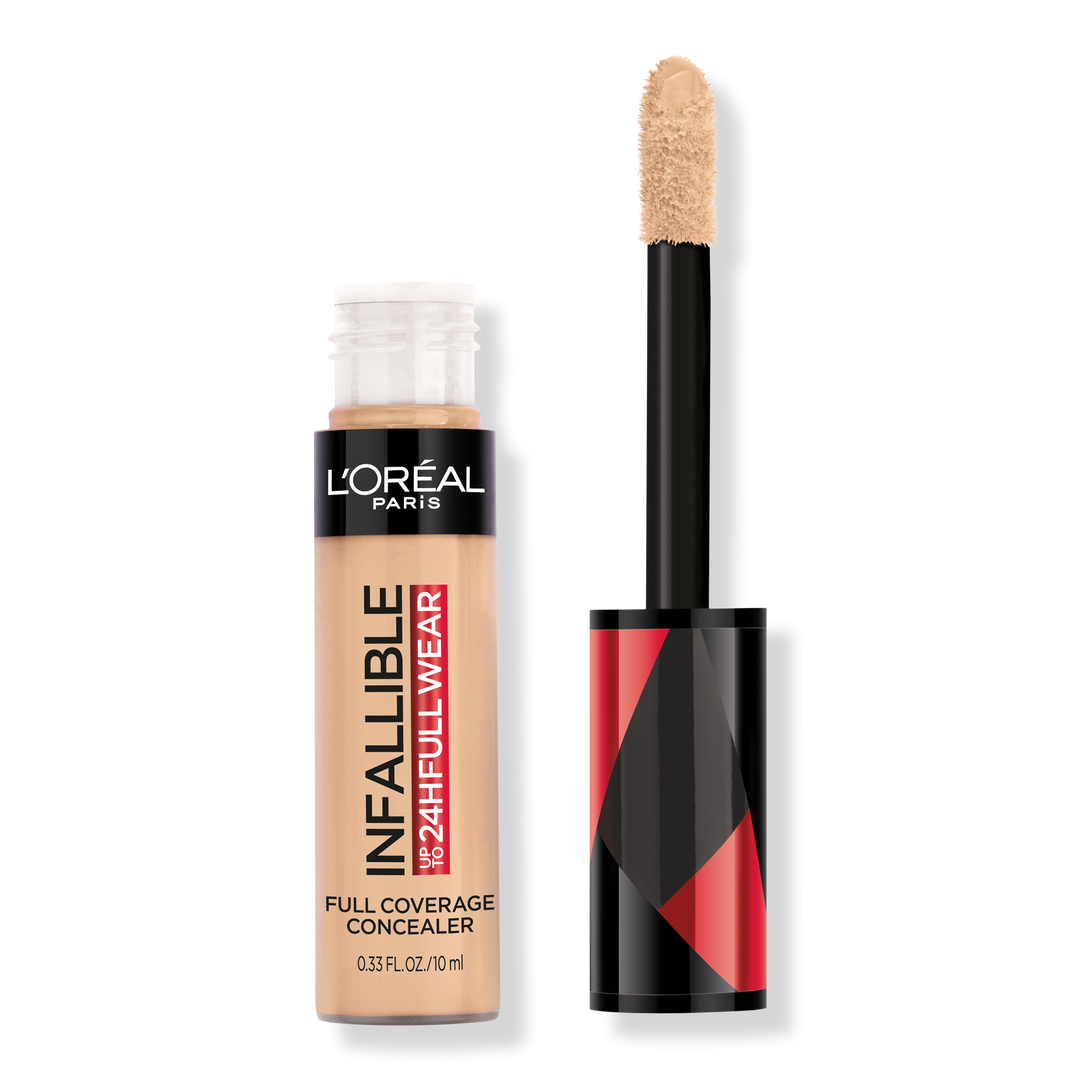 L'Oréal Infallible Full Wear Waterproof Concealer, 380 Pecan, 0.33 oz