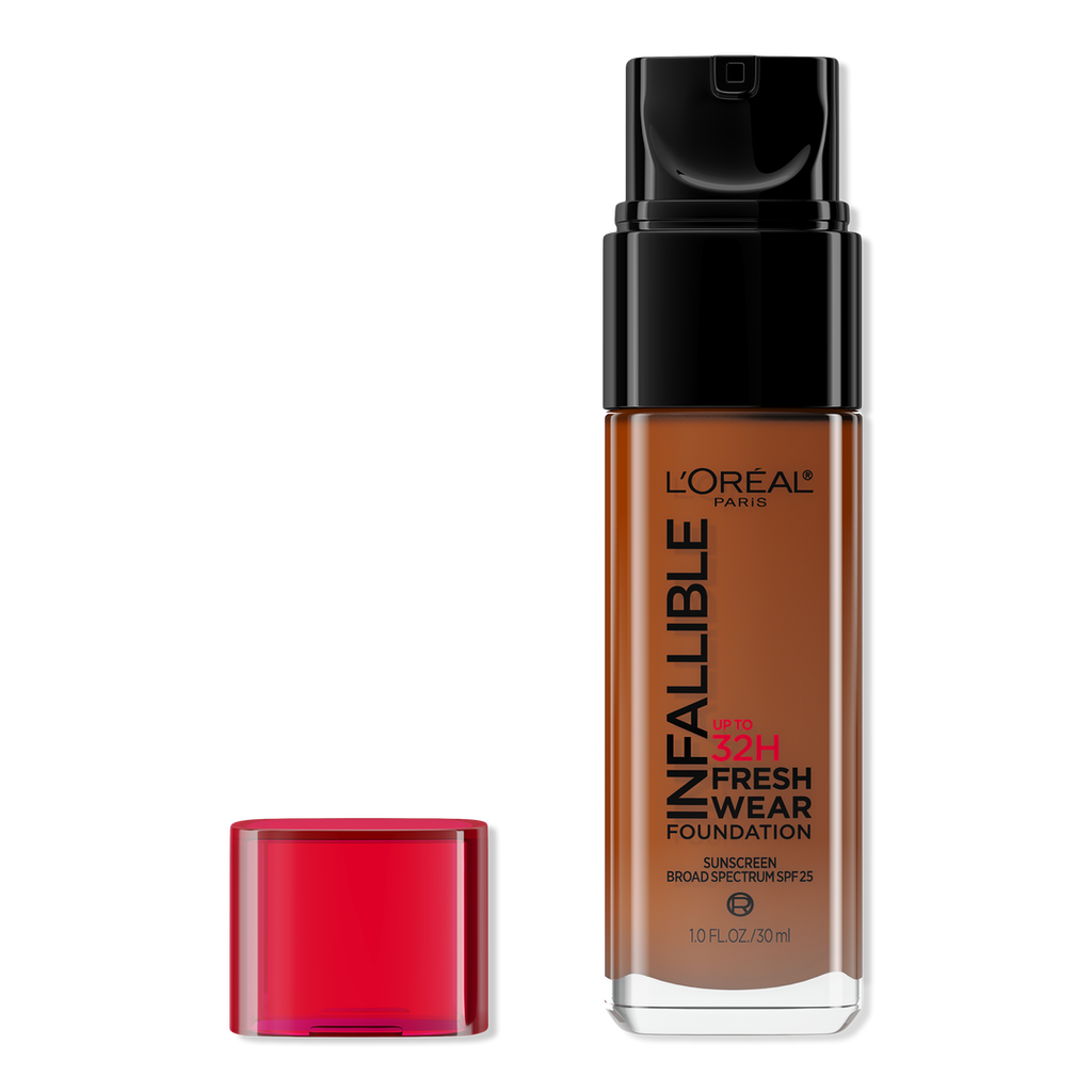 L'Oréal Infallible Fresh Wear 24HR Foundation, 525 Deep Golden, 1 oz