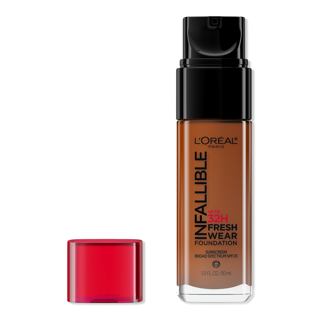 L'Oréal Infallible Fresh Wear 24HR Foundation, 525 Deep Golden, 1 oz