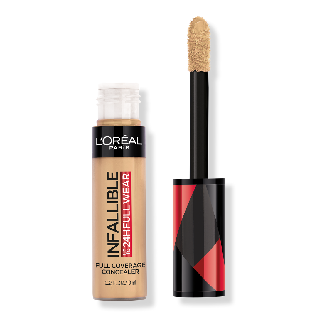 L'Oréal Infallible Full Wear Waterproof Concealer, 365 Cashew, 0.33 oz