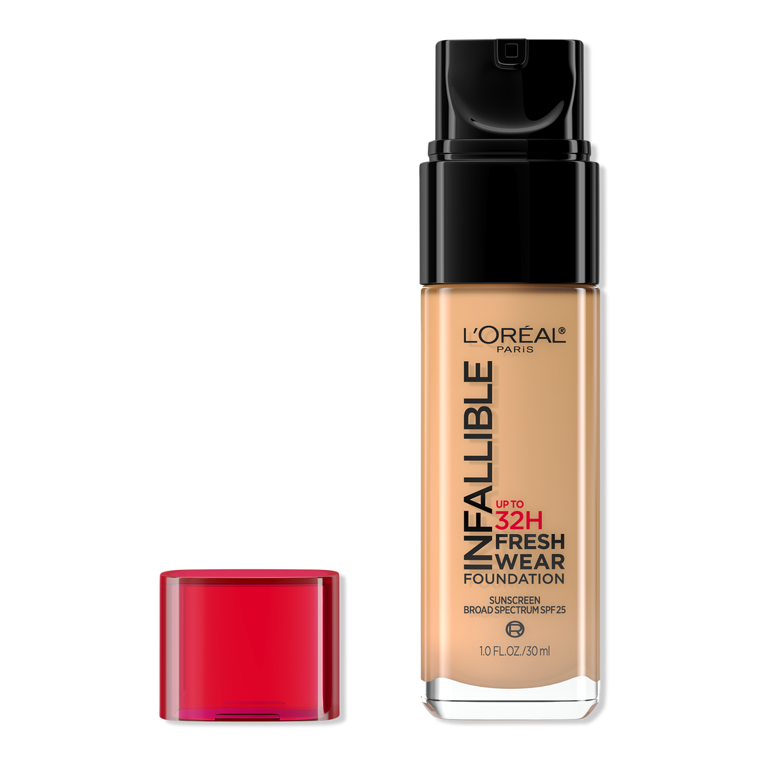 L'Oréal Infallible Fresh Wear 24HR Foundation, 455 Natural Buff, 1 oz
