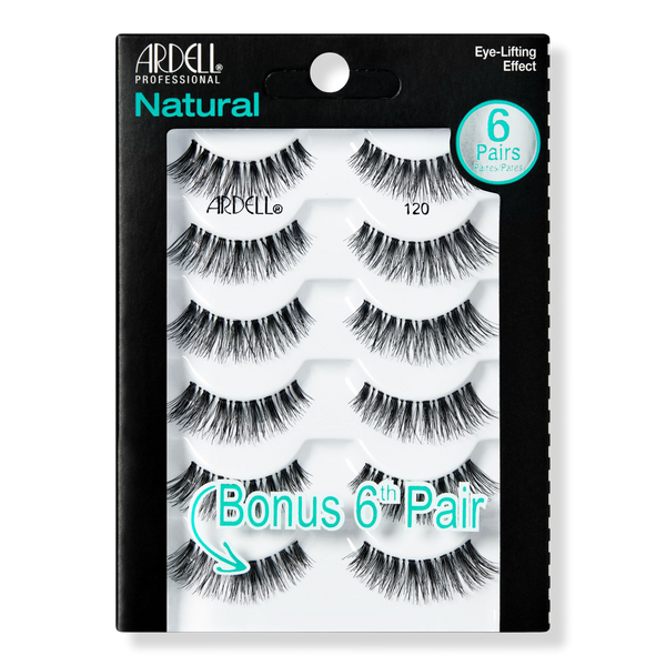 Natural False Eyelash #120 Multipack