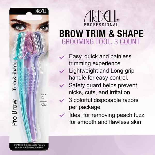Pro Brow Trim & Shape Disposable Razors