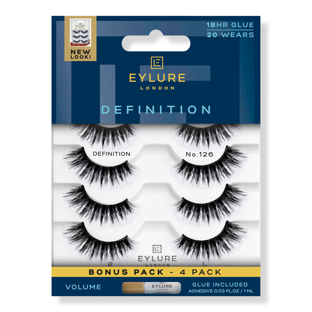 Definition No. 126 Eyelashes Multipack