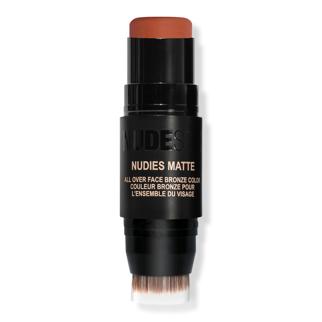 NUDESTIX NUDIES MATTE All Over Face Blush Color, Sunkissed, 0.25 oz