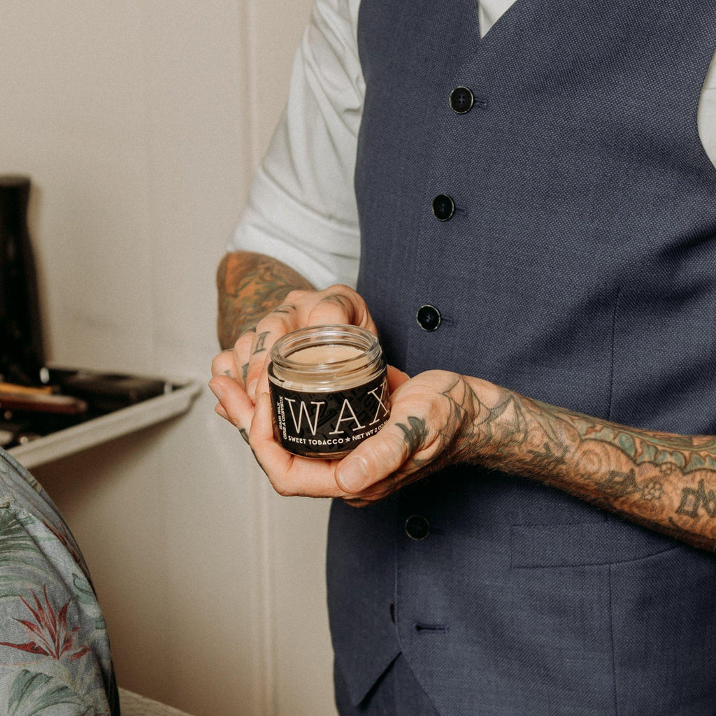 Sweet Tobacco High Hold, Low Shine, Hair Styling Wax