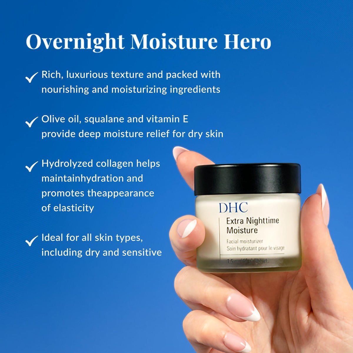 Extra Nighttime Moisture Facial Moisturizer