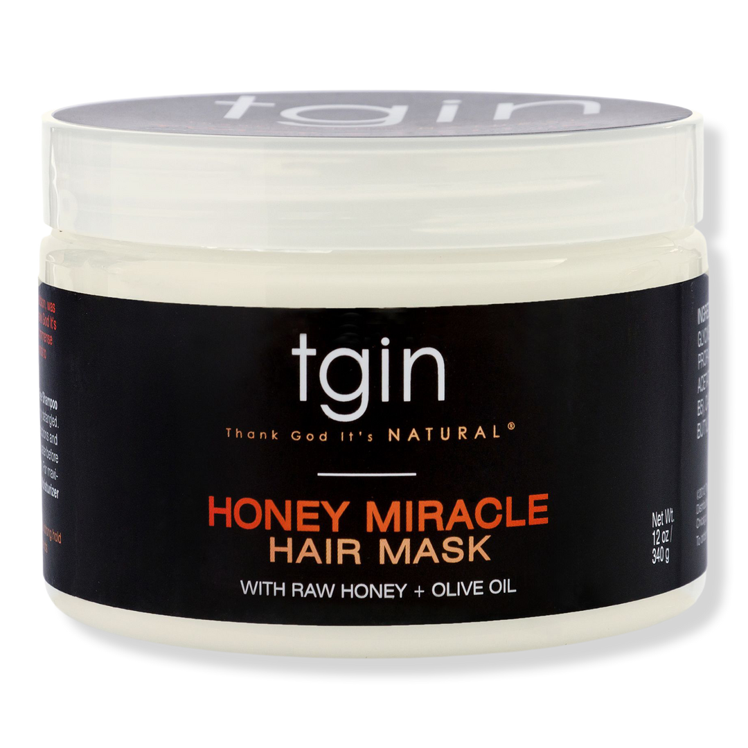 tgin Honey Miracle Hair Mask Deep Conditioner, 12 oz
