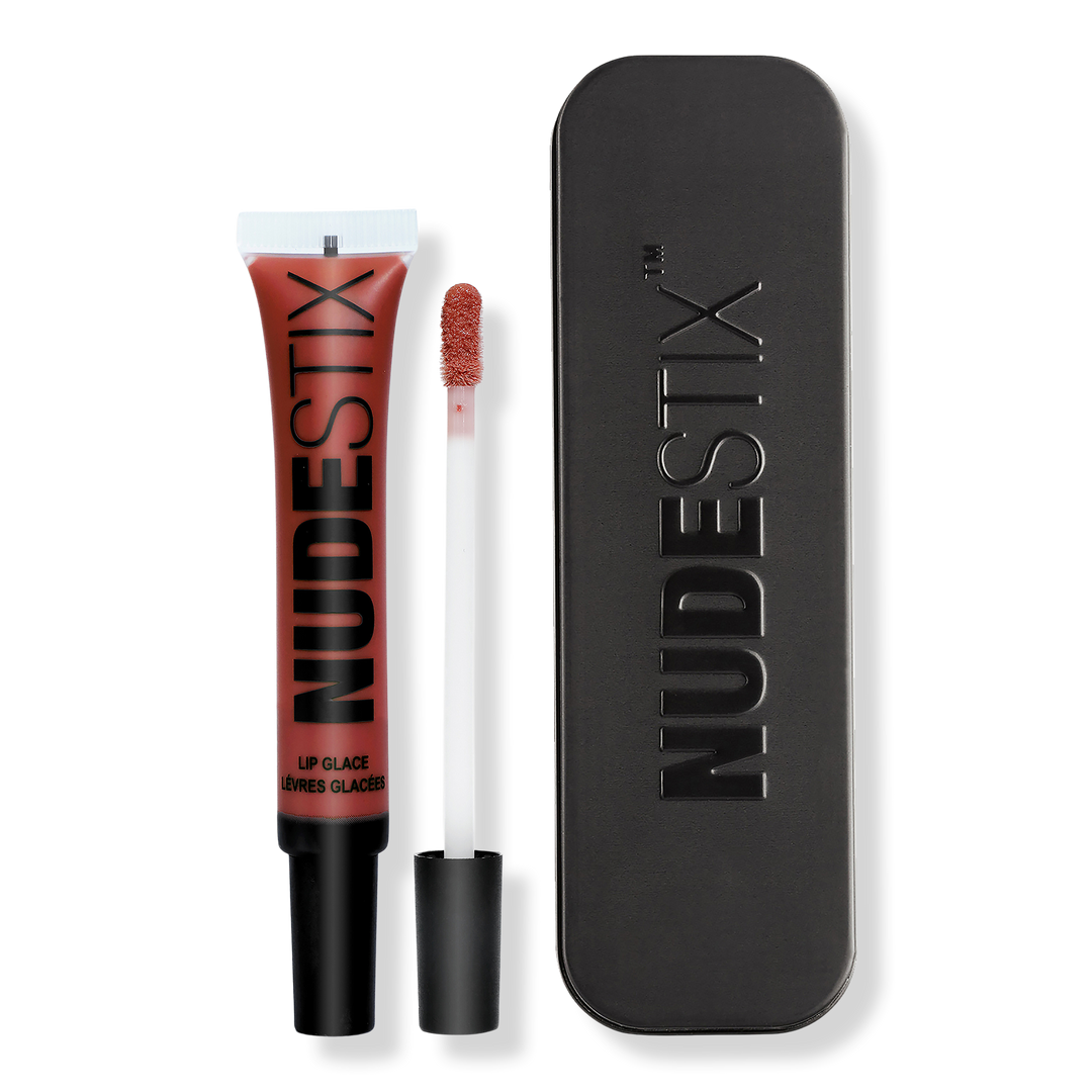 NUDESTIX Nude Plumping Lip Glace, Nude 08, 0.34 oz